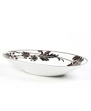 Mikasa Cocoa Blossom Oversized Oval Bowl, 16