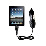 Rapid Car / Auto Charger for the Apple iPad Tablet Computer - uses Gomadic TipExchange Technology