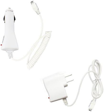 Fenzer White Home Wall Travel Battery Car Charger for Nextar Navigation W3 W3-01 W3G X3 X3-01 X3-02 GPS