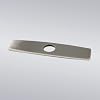 Decor Star PLATE-10B 10" Kitchen Sink Faucet Hole Cover Deck Plate Escutcheon Brushed Nickel