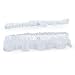 Cathy's Concepts Silver Beaded Organza Wedding Garter