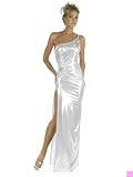 IMAGE OF Baby Pink Metallic One Shoulder Gown - SMALL