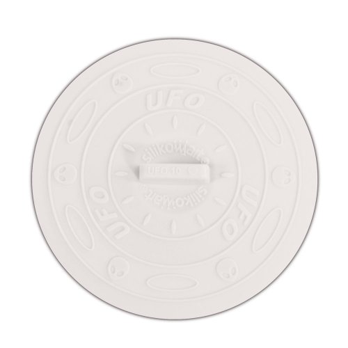 Silikomart UFO Collection 4-Inch Round Universal Silicone Lid, Transparent