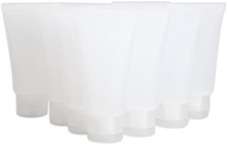 Zacr Dull Polish Empty Cosmetic Soft Tube Make up Container Min (50g*10pcs)