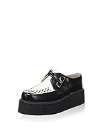 T.U.K. Creepers (Negro / Blanco)