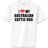 I Love My Australian Cattle Dog T-Shirt Standard Cotton