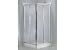 Sterling SP1906A-38S Intrigue Shower Door Corner Entry Framed 39" x 39" x 72" Rain Glass Silver