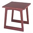 Safco Workspace Urbane Mahogany End Table