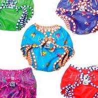 Childrens Toyshop   : Kushies Large Swimmer 12-18 Mths (11-18 Kg) - blue