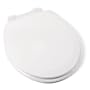 Comfort Seats C1B4R2S-00 EZ Close Deluxe Molded Wood Toilet Seat, Round, White