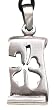 Detailed Clover Pewter Pendant Necklace