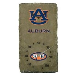 Auburn Tigers 18 Clock Thermometer
