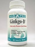 MMS Pro Ginkgo-D EGb 761, 60 mg - 90 Tablets