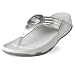 Fitflop Walk Star 2 Silver Leather size 8