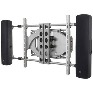 Sanus Systems XAS1A-S1 Universal Side Speaker Mounts for 50?63-Inch Flat Panel Mounts (Silver)