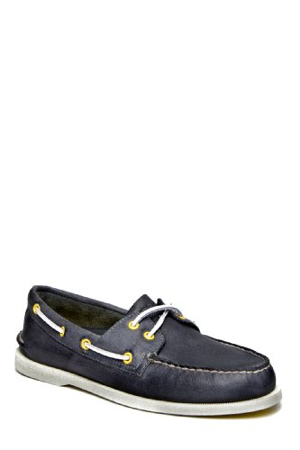Men's Sperry A/O Burnished Grey 0537043 Cloud Logo Authentic Original Boat Shoe (MEN 9, Burnished Grey)
