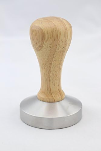 Zanzumi Professional Barista Espresso Tamper 58mm Stainless Steel with Wood Handle