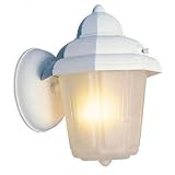 8-3/4 Inch White Porch Light