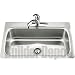 KOHLER K-3373-3-NA Verse Single-Basin Self-Rimming Kitchen Sink