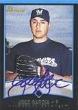 Jose Garcia, Milwaukee Brewers Autographed Card