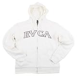 RVCA Partner Men's Hooded Zip Sweatshirt - Natural Canvas