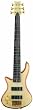 Stiletto Custom-5 string bass, Natural Finish, Left Handed (LH)