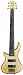 Stiletto Custom-5 string bass, Natural Finish, Left Handed (LH)
