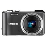Samsung HZ35W - Digital camera - compact - 12.1 Mpix - optical zoom: 15 x - supported memory: SD, SDHC - gray