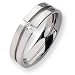 Contemporary Titanium 6mm Diamond Polished Band Size 6-13 - by Chisel
