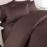 Egyptian Cotton 9-PC Bed in A Bag With Down Alternative Comforter Queen Black
