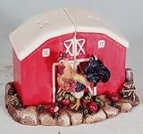 Barnyard Barn - Rooster Salt + Pepper Shaker Set