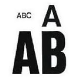 DURO ART SUPPLY CO 3335 5 Stencil Set