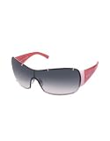 Versace - Versace Signature Temple Shield Sunglasses pink/gradient grey