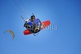Wallmonkeys Peel and Stick Wall Decals - Kiter Vola in Cielo Con Il Vento - Removable Graphic