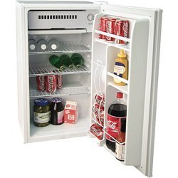 Haier HMSE03WAWW 3.3 Cu-Ft Refrigerator/Freezer, White
