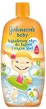 JOHNSON S BABY - 2in1 Bubble Bath & Wash, Mild & sanft Blasen, 500 ml, all-in-one sprudelnden Spaß!