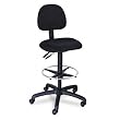 Safco 3420BL Trenton Multi-Task Swivel Stool, Seat: 23-33, Black