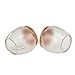 BQLZR Round 26-30mm Transparent Silicon Gel Chair Leg Caps Feet Pads Furniture Table Covers Wood Floor Protectors Pack Of 8