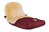 Kinderwagen Fellsack / Fußsack Model CORTINA, rot