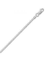 MMA Silver - 16 inch 030 Butterfly Twist Chain
