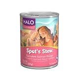 Halo Spot’s Stew Succulent Salmon Recipe Canned Dog Food – Case of 12