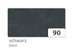 25 B�gen Blumenseide 50x70 cm, Schwarz