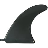 センターフィン 8" ロングボード用 SUP用 8インチ フィン airSUP Black Plastic Fin [メーカーair7]