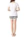 VENTELAN Women Pajama Set Cute Cartoon Pattern Pajamas Short Sleeve Casual Shorts Sleepwear Set White Zebra