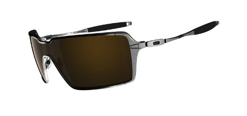 Oakley Probation Sunglasses Brushed Chrome / Dark Bronze