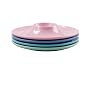 Ciroa Miniamo Pastels Set of 4 Assorted Coloured Melamine Egg Cups in a Acetate Pack