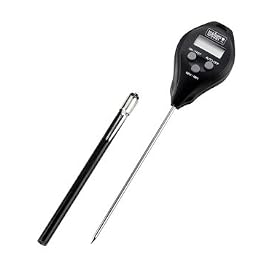 Weber 6419 6-1/2-Inch Digital Pocket Thermometer