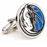 Dallas Mavericks Cufflinks - NBA Basketball Sports Themed Formal Wear