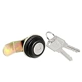 uxcell カムロック錠　シリンダー錠　 カム錠 電気キャビネット シングルポイント MS407