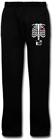 Awesome Men's Skeleton Coke Hamburgers French Fries Cool Sweatpants